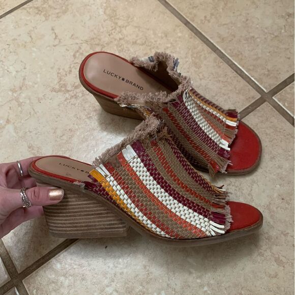 Lucky Brand Wedges size 8.5 - Picture 3 of 7